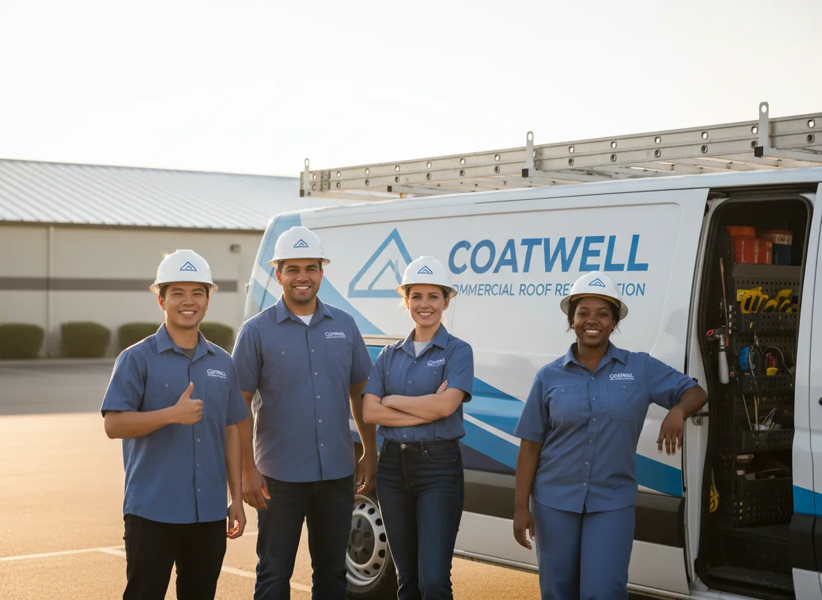 Commercial roof coating company in Mindoro, WI